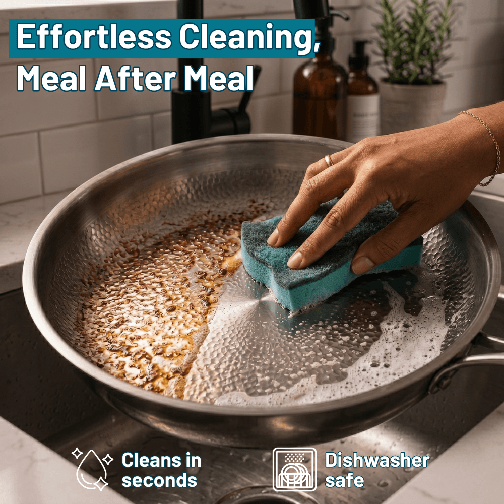 HomeaPure™ Titanium Hammered Pan Pro - 30cm